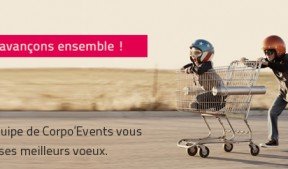 Meilleurs voeux de l'agence événementielle Corpo'Events